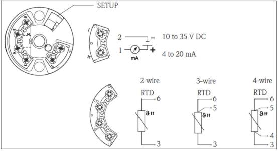 Схема подключения TMT180
