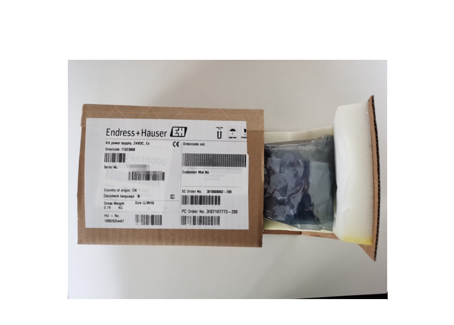 E+H流量计电源板应用现场