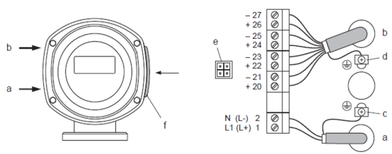 Stainless Steel Housing Transmitter Wiring