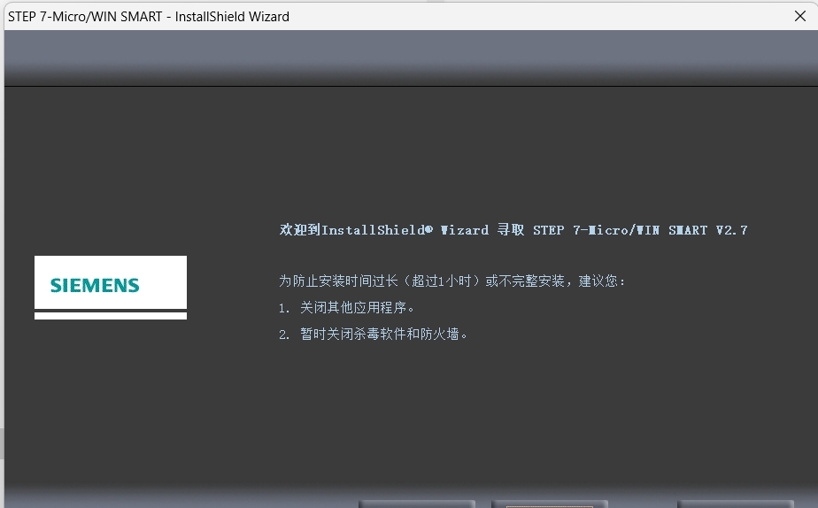 Run setup as administrator