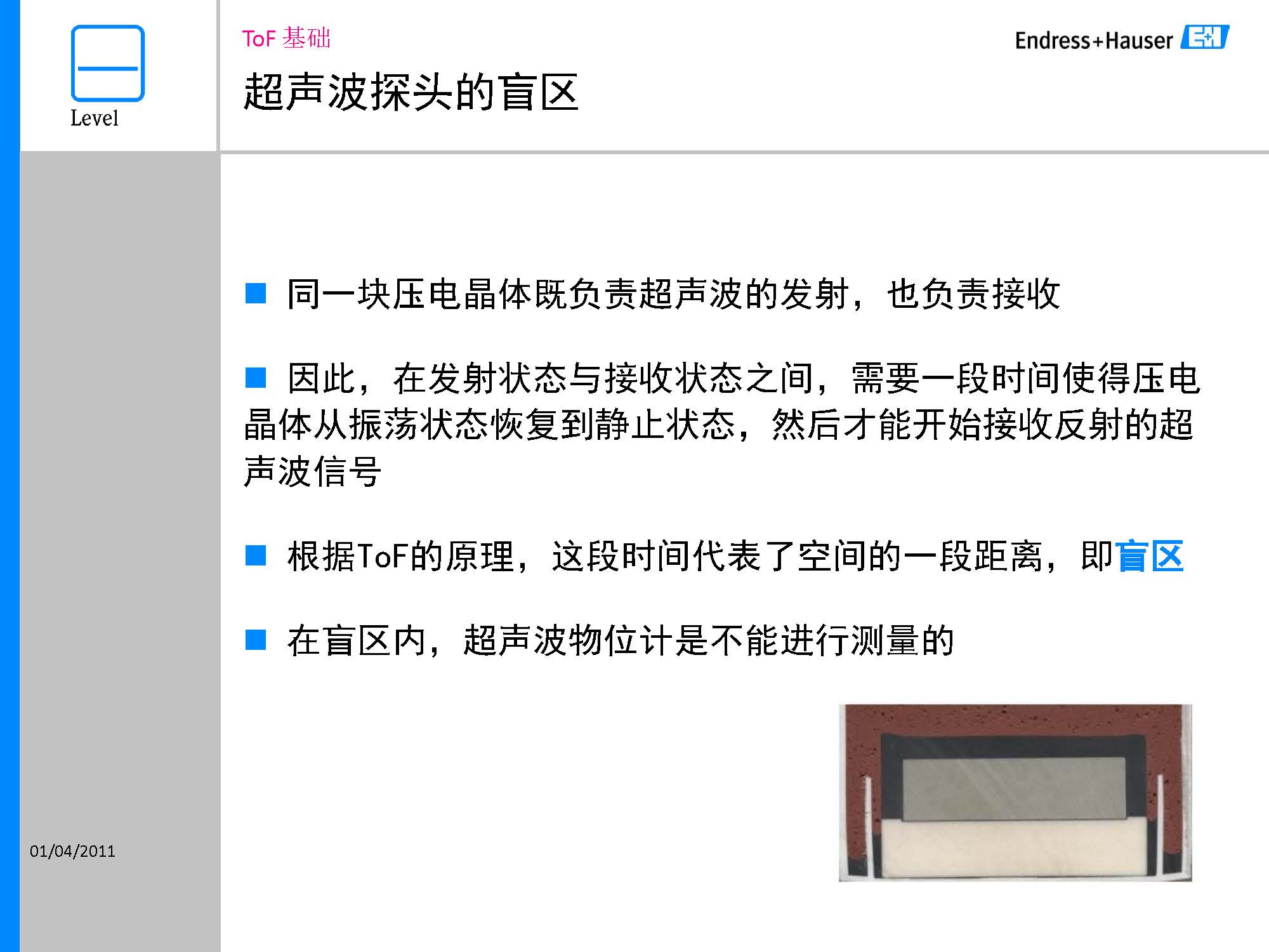 E+H超声波液位计调试界面