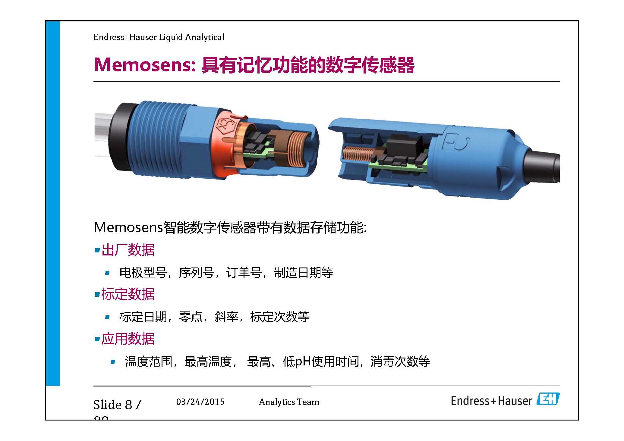 E+H Dissolved Oxygen Electrode