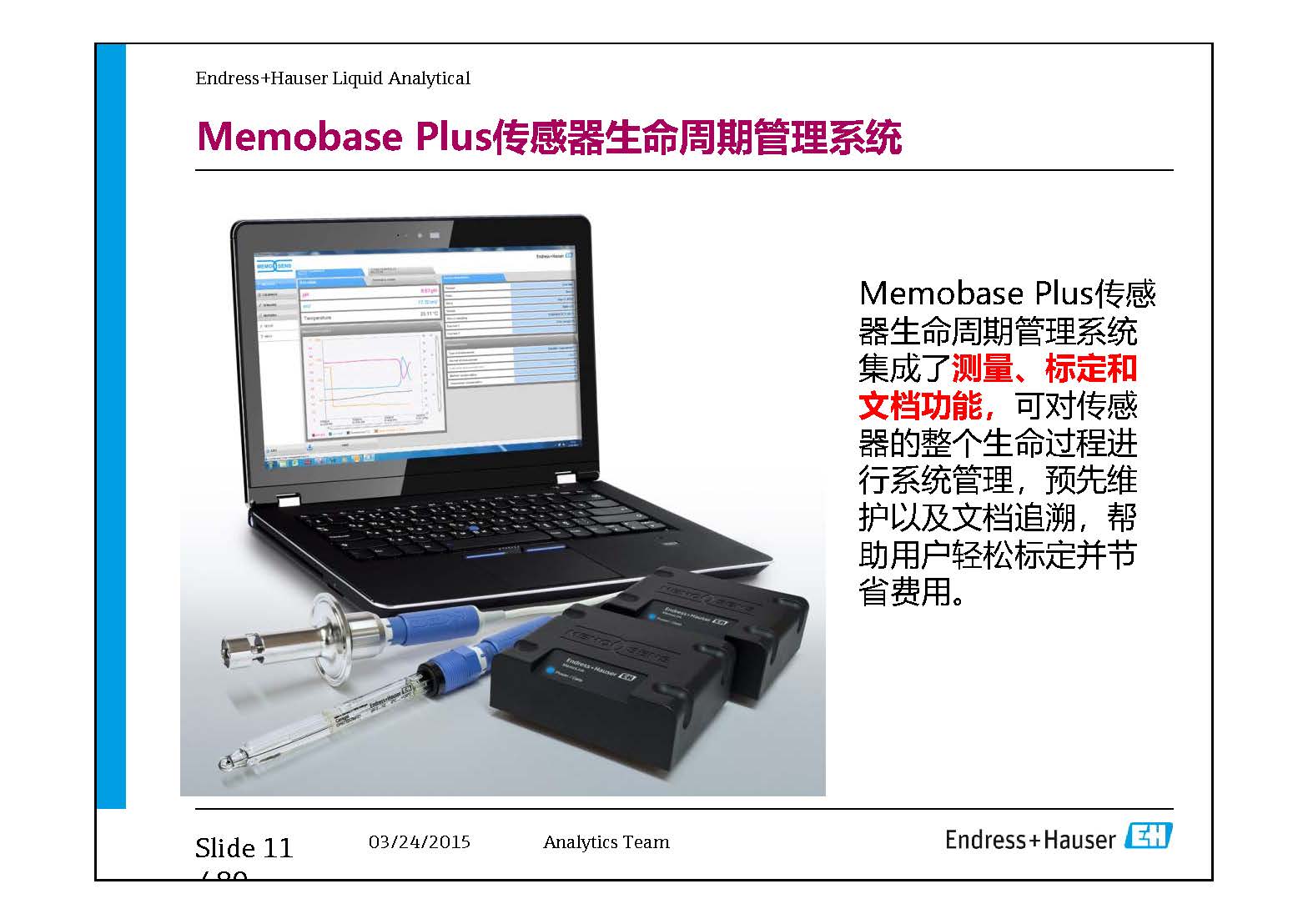 E+H Residual Chlorine Electrode